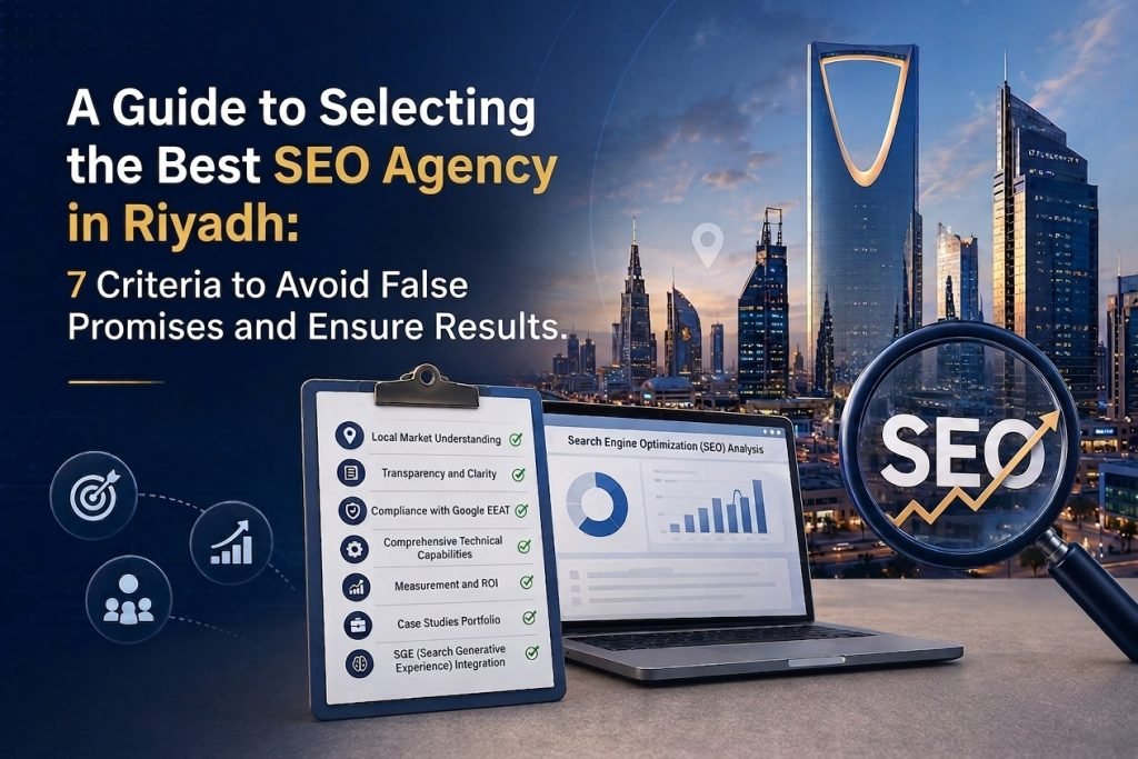 Guide to Choosing the Best SEO Company in Riyadh: 7 Criteria to Avoid False Promises and Guarantee Results